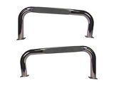 Rugged Ridge Tubular Side Step Bars; Stainless Steel (76-86 Jeep CJ7)
