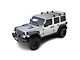 Rhino-Rack Vortex RLT600 3-Bar Backbone Roof Rack; Black (18-24 Jeep Wrangler JL 4-Door w/ Hard Top)