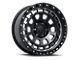 American Outlaw Wheels Maverick Satin Black Wheel; 20x9 (76-86 Jeep CJ5 & CJ7)