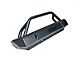 M.O.R.E. Rock Proof Front Bumper with Tube Work; Black (18-24 Jeep Wrangler JL)