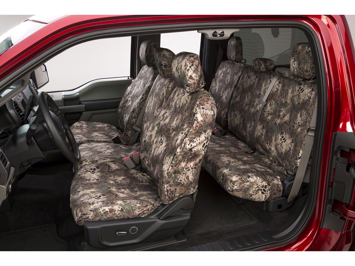 Covercraft Seat Saver Jeep Wrangler Prym1 Custom Front Row Seat Covers;  Multi-Purpose Camo SS1248PRMP (97-02 Jeep Wrangler TJ w/ High Back Bucket  Seats) - Free Shipping