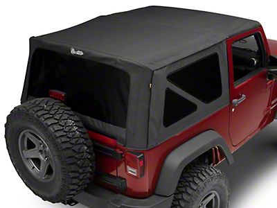 Rugged Ridge Jeep Wrangler Soft Top Storage Boot; Black Diamond 