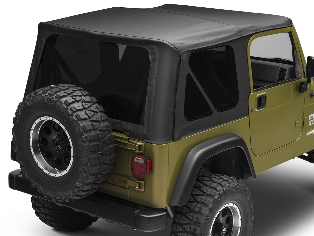 Bestop Jeep Wrangler Supertop Nx Soft Top Black Denim 54720 15 97 06