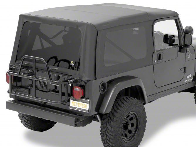 Bestop Jeep Wrangler Supertop NX Soft Top - Black Diamond 54721-35 (04-06 Jeep  Wrangler TJ Unlimited)