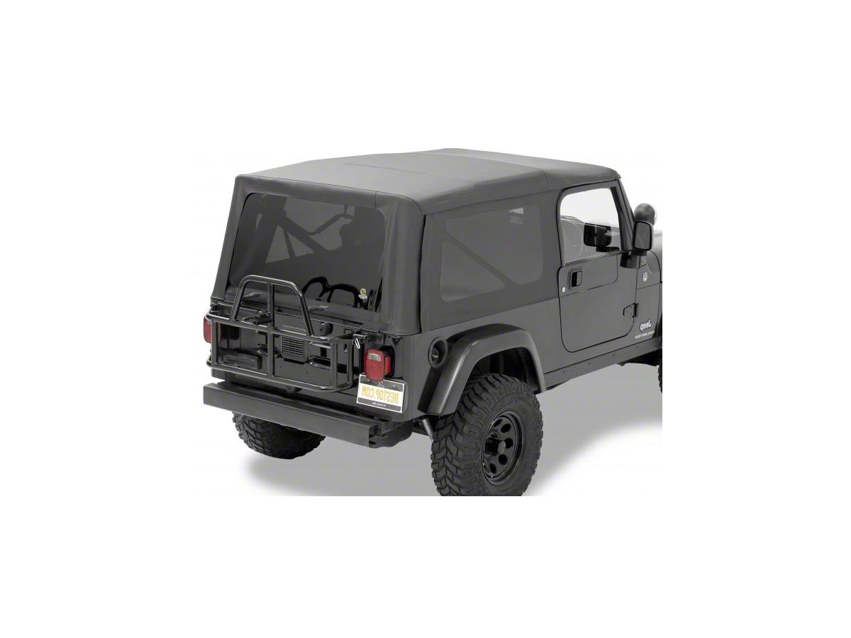 Bestop Jeep Wrangler Supertop NX Soft Top - Black Diamond 54721-35 (04-06 Jeep  Wrangler TJ Unlimited)