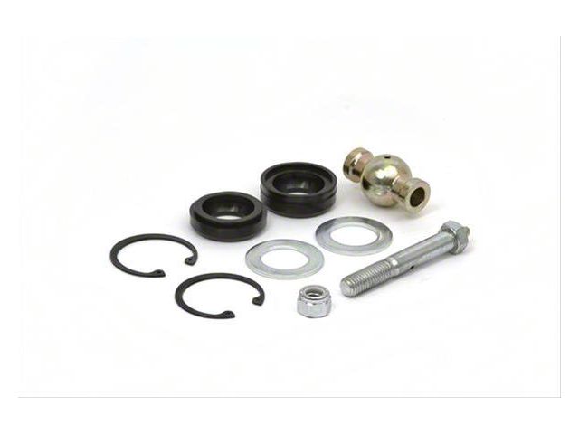 Daystar Heim Joint Rebuild Kit; Poly Flex; Black; 2-Inch; Includes 1-Poly Ball, 2-Poly Shells, 1-Greasable Bolt qnd All Hardware; Use On Part Number KU70085 Frame Side (97-06 Jeep Wrangler TJ)