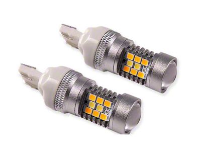 Diode Dynamics Switchback LED Turn Signal Light Bulbs; 7443 HP24 (18-24 Jeep Wrangler JL Sport)