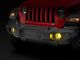 Diode Dynamics SS3 Sport Type MS LED Fog Light Kit; Yellow SAE Fog (18-24 Jeep Wrangler JL w/ Plastic Bumper)
