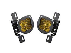 Diode Dynamics Worklight SS3 Pro Type MR LED Fog Light Kit; Yellow SAE Fog (20-24 Jeep Gladiator JT Launch Edition & Rubicon w/ Steel Front Bumper)