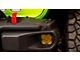 Diode Dynamics SS3 Max Type MR LED Fog Light Kit; Yellow SAE Fog (07-18 Jeep Wrangler JK 10th Anniversary, Hard Rock; 18-24 Jeep Wrangler JL Rubicon w/ Steel Front Bumper)