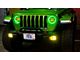 Diode Dynamics SS3 Max Type MR LED Fog Light Kit; Yellow SAE Fog (07-18 Jeep Wrangler JK 10th Anniversary, Hard Rock; 18-24 Jeep Wrangler JL Rubicon w/ Steel Front Bumper)