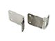 Tailgate Hinge; Polished Stainless Steel; Pair (77-86 Jeep CJ7)