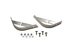 Rear Body Guard; Polished Stainless Steel; Pair (87-95 Jeep Wrangler YJ)