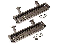 Side Step; Polished Stainless Steel; Pair (01-06 Jeep Wrangler TJ)