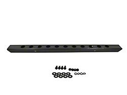 54 Inch Front Bumper with Holes; Black Powder Coated Stainless Steel (66-86 Jeep CJ5 & CJ7)