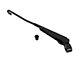 Hardtop Rear Window Wiper Arm; Black Powder Coated Stainless Steel (03-06 Jeep Wrangler TJ)