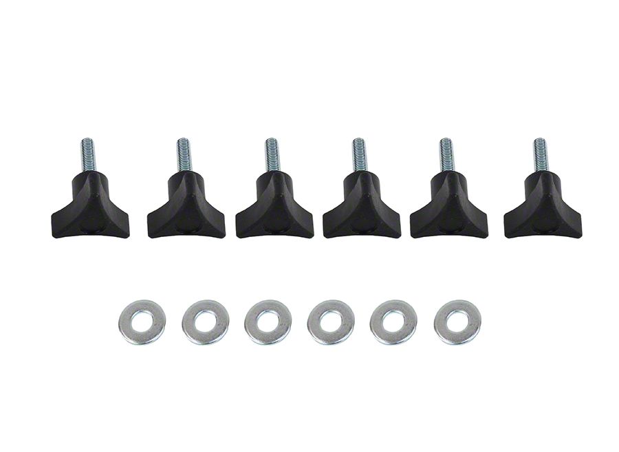Jeep Wrangler Hardtop Quick Release Screws (0324 Jeep Wrangler TJ, JK
