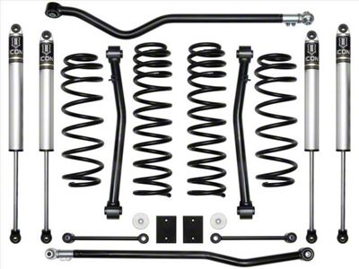 ICON Vehicle Dynamics 2.50-Inch Suspension Lift System; Stage 3 (18-23 Jeep Wrangler JL)