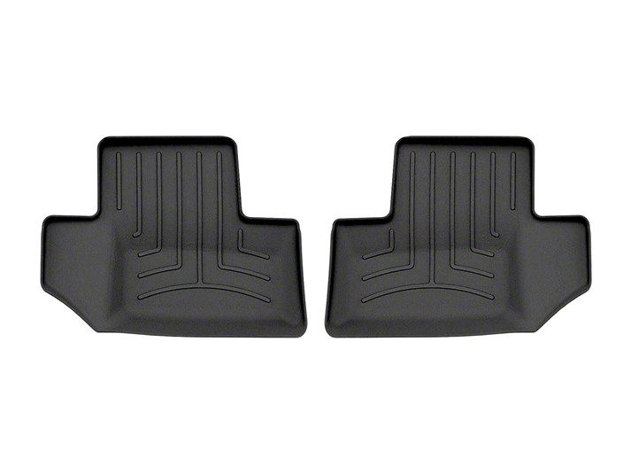 Weathertech Jeep Wrangler Rear Floor Liner HP; Black 445733IM (1418