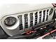 Front Grille; American Flag; With Thin Blue Line (18-24 Jeep Wrangler JL)