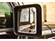 Jeep Silhouette Style; Side View; Mirror Trim; 2-Piece; Brushed Stainless (07-18 Jeep Wrangler JK)