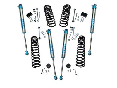 SuperLift 2.50-Inch Dual Rate Coil Spring Suspension Lift Kit with King 2.0 Shocks (18-24 2.0L or 3.6L Jeep Wrangler JL 4-Door)