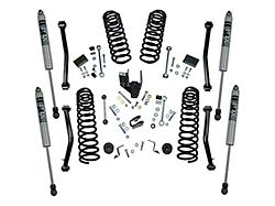 SuperLift 4-Inch Dual Rate Coil Spring Suspension Lift Kit with Fox Shocks (18-23 Jeep Wrangler JL 2-Door)