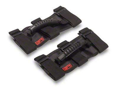 Body Armor 4x4 2 to 3-Inch Roll Bar Grab Handles (Universal; Some Adaptation May Be Required)