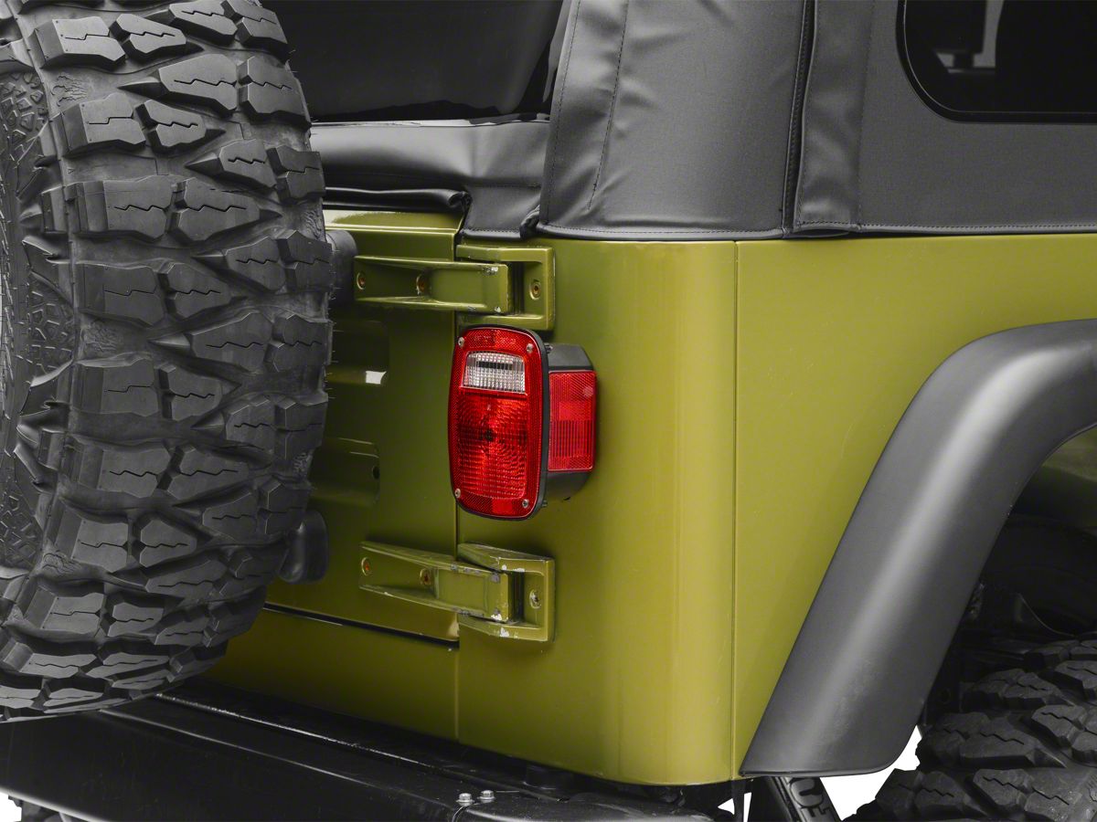 Jeep Wrangler Tail Light; Passenger Side (91-97 Jeep Wrangler YJ & TJ)