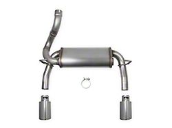 Hooker BlackHeart High Tuck Axle-Back Exhaust with Polished Tips (18-22 2.0L or 3.6L Jeep Wrangler JL)