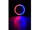 Quake LED Tempest 4-Inch Fog Lights with HD RGB Accent; Black (76-86 Jeep CJ5 & CJ7; 97-18 Jeep Wrangler TJ & JK)