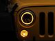 Quake LED Tempest 7-Inch RGB Headlights and 4-Inch RGB LED Fog Lights; Black Housing; Clear Lens (76-86 Jeep CJ5 & CJ7; 97-18 Jeep Wrangler TJ & JK)