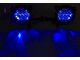 Quake LED Tempest 7-Inch RGB Headlights; Black Housing; Clear Lens (76-86 Jeep CJ5 & CJ7; 97-18 Jeep Wrangler TJ & JK)