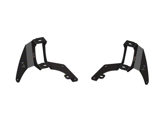 Quake LED Dual Pod and 52-Inch Light Bar Cowl Mounting Brackets (18-24 Jeep Wrangler JL, Excluding 4xe)