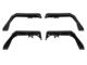 Body Armor 4x4 Front Fender Flares; Textured Black (20-24 Jeep Gladiator JT)