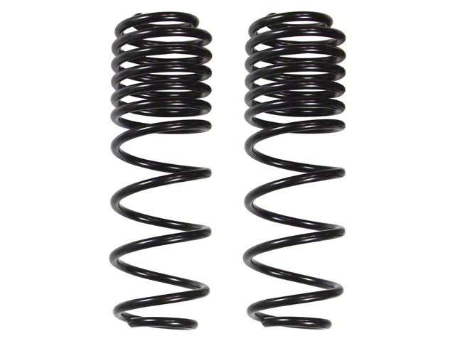 SkyJacker 2 to 2.50-Inch Dual Rate Long Travel Rear Lift Coil Springs (18-24 Jeep Wrangler JL 4-Door Rubicon)