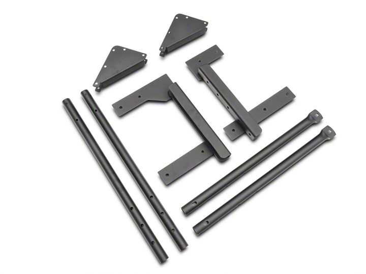 How to Install a Bestop Tailgate Rack Bracket on your 1987-2006 Jeep ...