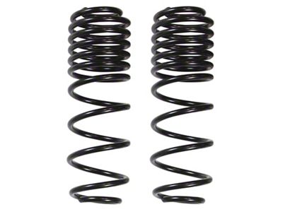 SkyJacker 3.50-Inch Dual Rate Long Travel Rear Lift Coil Springs (18-24 Jeep Wrangler JL 2-Door, Excluding Rubicon)