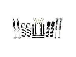 SkyJacker 4-Inch Dual Rate Long Travel Suspension Lift Kit with Adjustable Flex Links and M95 Performance Shocks (03-06 Jeep Wrangler TJ)