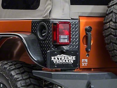 Rugged Ridge Jeep Wrangler Rear Quarter Panel Body Armor Kit  (07-18  Jeep Wrangler JK 4-Door) - Free Shipping