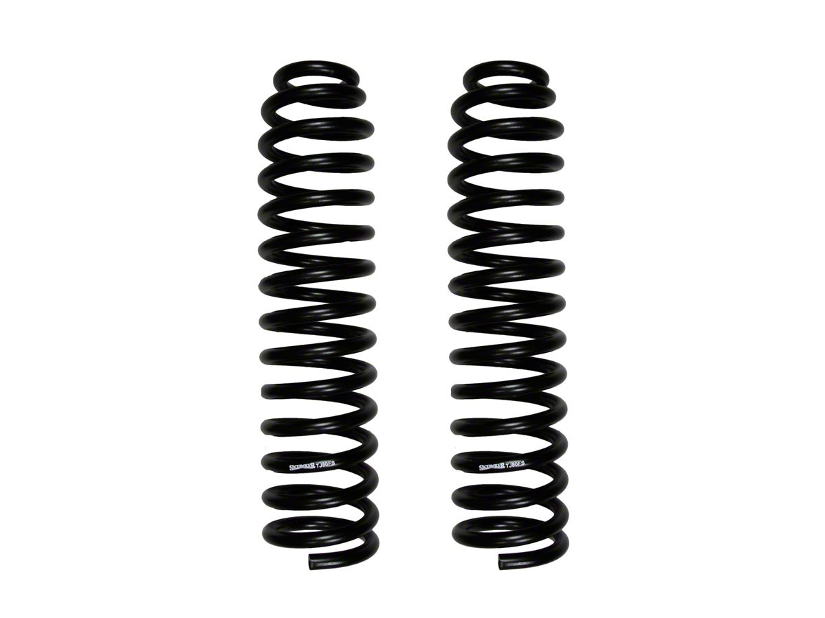 SkyJacker Jeep Wrangler 8-Inch Dual Rate Long Travel Front Lift Coil  Springs TJ80FDR (97-06 Jeep Wrangler TJ) - Free Shipping
