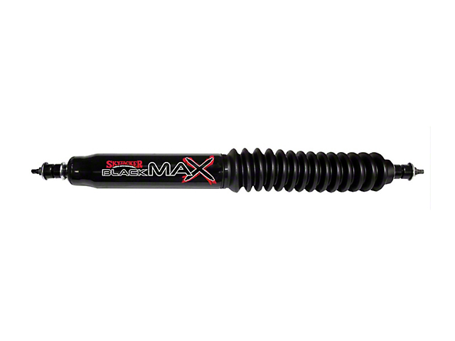 SkyJacker Black MAX Replacement Steering Stabilizer Cylinder (76-06 Jeep CJ5, CJ7, Wrangler YJ & TJ)