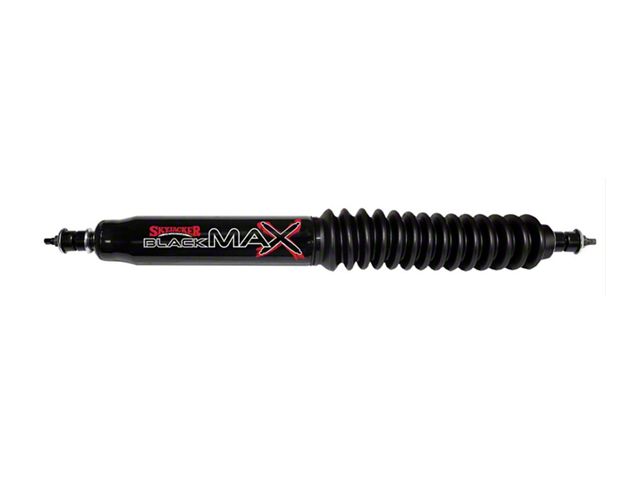 SkyJacker Black MAX Replacement Steering Stabilizer Cylinder (76-06 Jeep CJ5, CJ7, Wrangler YJ & TJ)