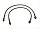 SkyJacker Front Stainless Steel Brake Lines for 3 to 5-Inch Lift (76-81 Jeep CJ5 & CJ7)