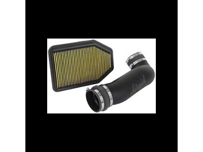 Airaid Junior Intake Tube Kit with Yellow SynthaFlow Oiled Filter (12-18 3.6L Jeep Wrangler JK)
