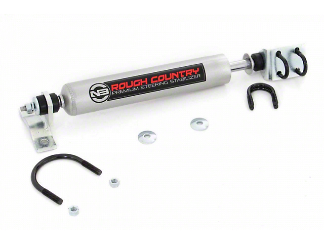 Rough Country N3 Steering Stabilizer (76-86 Jeep CJ7)