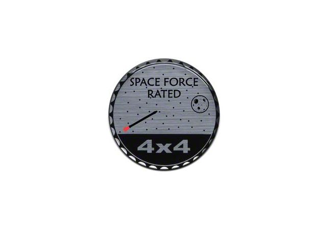 SPACE FORCE Rated Badge (Universal; Some Adaptation May Be Required)
