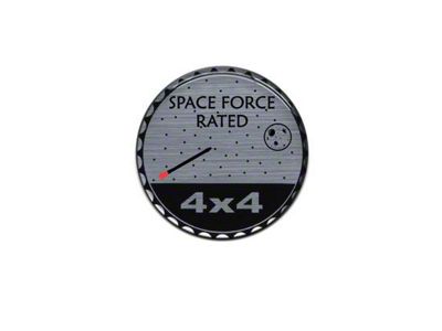 SPACE FORCE Rated Badge (Universal; Some Adaptation May Be Required)