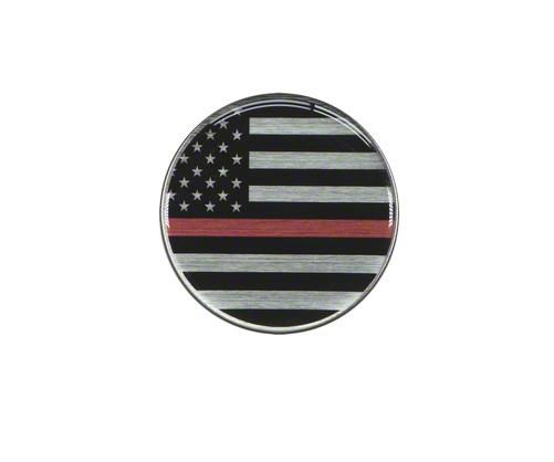 Thin Red Line Flag Rated Badge (Universal; Some Adaptation May Be Required)