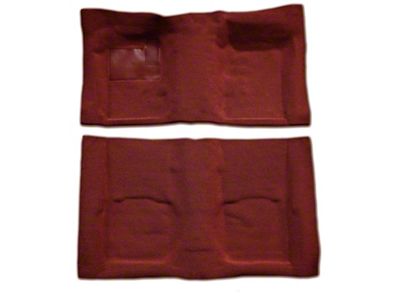 Pro-Line Replacement Front and Rear Carpet Kit; Dark Red (97-06 Jeep Wrangler TJ)